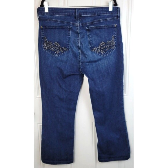NYDJ Embroidered Barbara Bootcut Jeans Size 16 - Picture 9 of 9